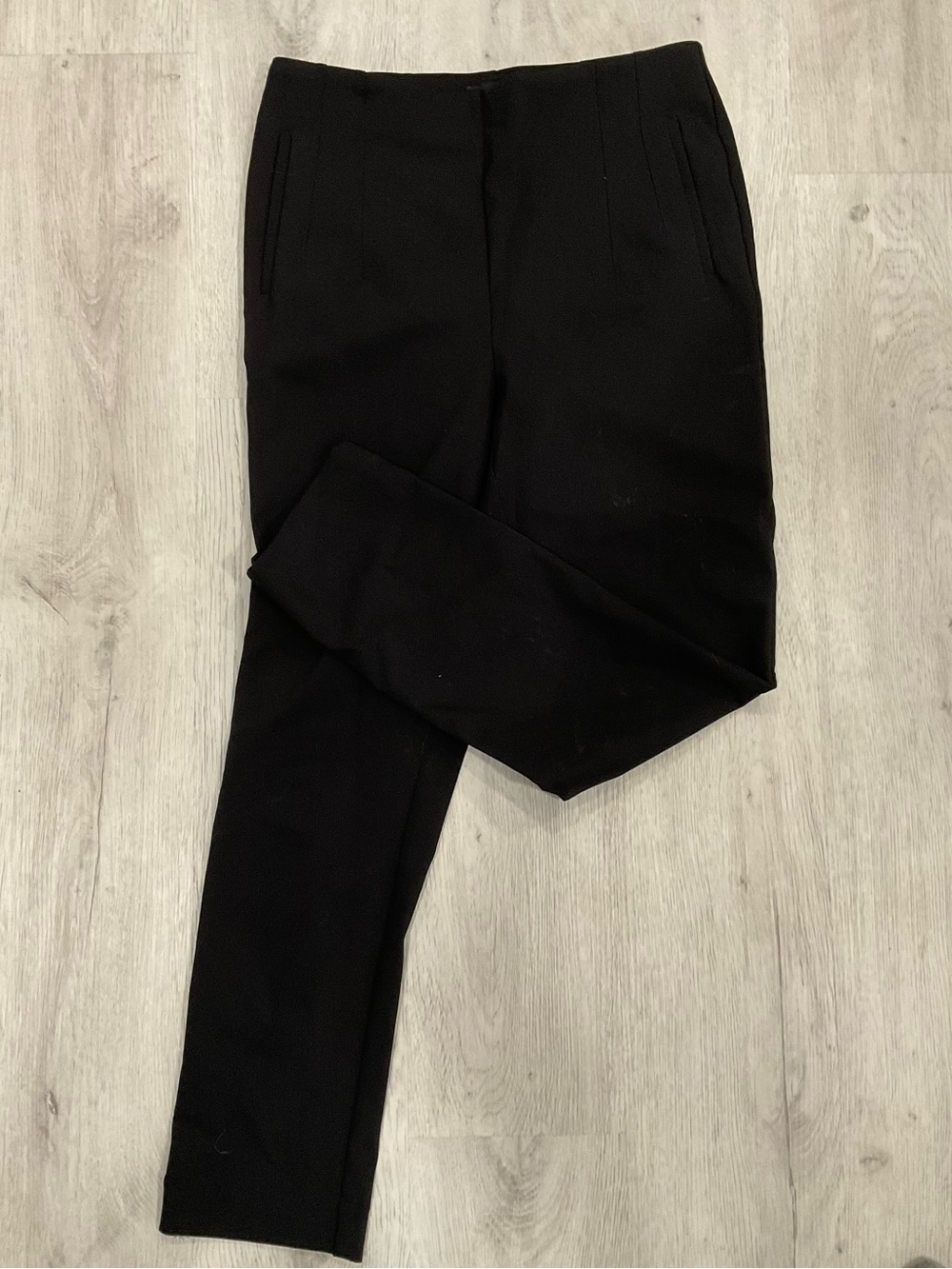 Rachel Zoe Black Tailored Ankle Pants